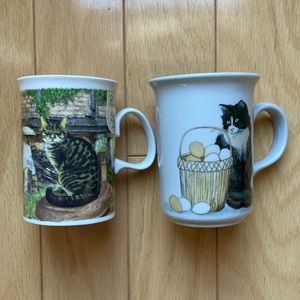 2 Cat Mugs